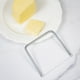 thumbnail image 1 of Rebanador y Cortador de Queso de Acero Inoxidable para Queso En Cubos | Herramienta de Cocina Portátil para Alimentos Blandos y Pasteles | Rebanador Plateado de Una Pieza para Uso Doméstico y En Rest, 1 of 6