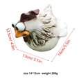 thumbnail image 4 of Estatuas Pollo Divertidas Jardín Decorativas Arte Decorativo Artesanía Artesanales Ecológicas Decoraciones Simples Patio Trasero, 4 of 6
