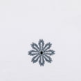 thumbnail image 2 of Unique Bargains Embroidered Floral Pattern Hand Towels Set of 2 Dark Grey 13" x 30", 2 of 4