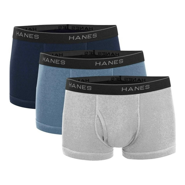Bóxer Hanes Red Label para Hombre, Trunk Multicolor 3 Piezas Talla M