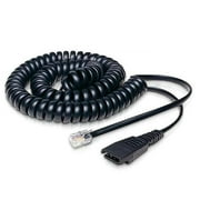 Jabra GN Netcom QD to RJ9 Coiled connection Cord f/ Cisco Phone Systems