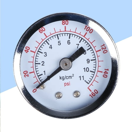 MLINS Vacuum Pressure Gauge Wide Application Pressure Gauge Side Mount Pressure Gauge