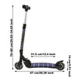 thumbnail image 2 of Electric Scooter for Kids Ages 6-12, Kids Electric Scooter with Adjustable Height, Kick Scooter for Kids up to 110 Lbs, 2 of 8