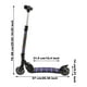 thumbnail image 2 of Patinete eléctrico para niños de 6 a 10 años, patinete para niños con velocidad y altura ajustables, patinete para niños con luces en la plataforma, 2 of 8