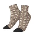 thumbnail image 3 of Salouo Raccoon Pattern Unisex Middle Tube Socks,Middle-Finger Knee High Socks Over The Calf Tube Stocking Crew Stockings for Women and Men Tube Socks, 3 of 8