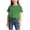 Army Green, variant on Fnooota Girls Cotton T-shirts, Casual Summer Fashion Short Sleeve Kids Graphic Tees Red Size 6-8 T