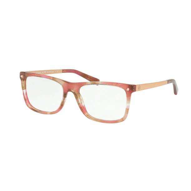 Michael Kors 0mk4040 Full Rim Square Womens Eyeglasses Size 52 Pink Floral