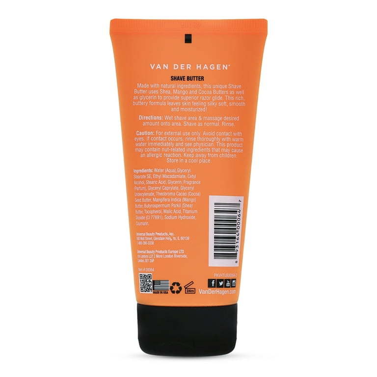 VAN DER HAGEN Whipped Shave Cream (8oz) VAN DER HAGEN Whipped Shave Cream (8oz)