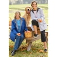 thumbnail image 6 of Woman Within Plus Size Fleece Nylon Reversible Jacket, 6 of 6