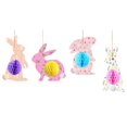 thumbnail image 4 of Decoración Conejo de Pascua Macarena Estatuillas Colgantes Manualidades, 4 of 8