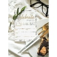 thumbnail image 3 of Stonehouse Collection Marble Party Invitations With Envelopes - 25 Count - B1522, 3 of 4