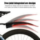thumbnail image 5 of Alas de barro de bicicleta trasera delantera trasera coloca alas de bicicleta de ciclismo, 5 of 6