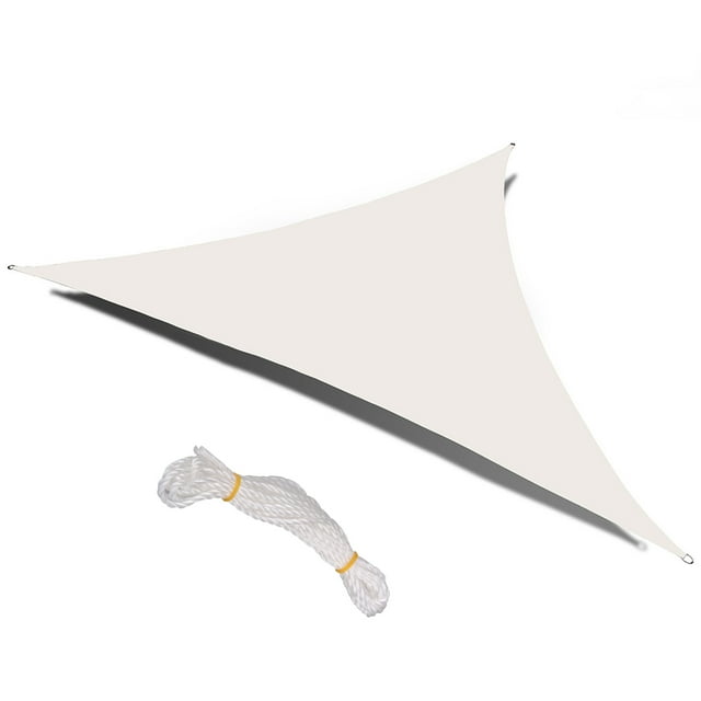 Triangle Canopy Sun Shade Sail Water Resistant UV Block Patio Awning Garden Tent;Triangle Canopy Sun Shade Sail Water Resistant UV Block Patio Awning Garden