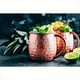 thumbnail image 3 of QUTETN Old Dutch Hammered Solid Moscow Mule Mug 16 oz Copper, 3 of 3
