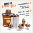 thumbnail image 3 of Nostalgia Electric Ice Cream Maker - Old Fashioned Soft Serve Ice Cream Machine Makes Frozen Yogurt or Gelato in Minutes - Fun Kitchen Appliance - Vi, 3 of 6