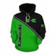 thumbnail image 2 of 2022 Spring And Autumn New Kawasaki 3d Printer Digital Printing Zipper Hoodie Motorcycle Running Hoodie Men Ladies New, 2 of 2