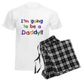 thumbnail image 6 of CafePress - I'm Going To Be A Daddy Men's Light Pajamas - Men's Light Loose Fit Cotton Pajama Set, 6 of 7