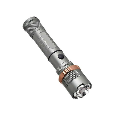 Aluminum Alloy Rechargeable LED Flashlight by The Nevermore