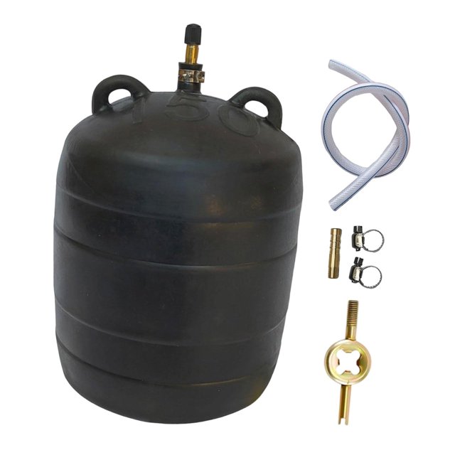 Tapón de tubería inflable, bola de prueba de plomería, globo, bloqueo práctico de presión de tubería DN150 mm DN160 mm