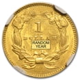thumbnail image 3 of $1 Indian Head Gold Dollar Type 2 MS-61 NGC/PCGS, 3 of 3