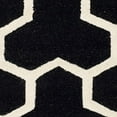 thumbnail image 2 of Safavieh Cambridge Tapis de Transition Noir - Rond 6', 2 of 5
