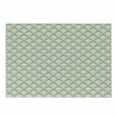 thumbnail image 1 of Art Deco Cutting Board, Splashed Ink Design Fish Scale Formed by Bicolour Dotted Lines, Decorative Tempered Glass Cutting and Serving Board, Small Size, Pale Coffee White, by Ambesonne, 1 of 1