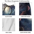 thumbnail image 4 of luoweisi Men's Beach Shorts Quick Dry Swim Trunks with Mesh Lining Galaxy XL, 4 of 5
