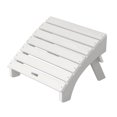 thumbnail image 4 of Highwood 2-pc King Hamilton Adirondack Set with 1 Folding Adirondack Ottoman - Folding and Reclining, Outdoor, Eco-friendly, Synthetic Wood, 4 of 6
