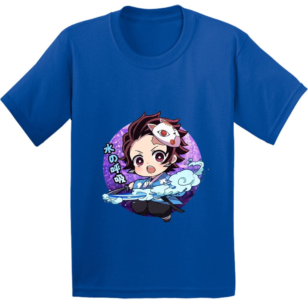 ins】Japan Anime Demon Slayer Kimetsu No Yaiba Tanjiro Kamado Cosplay 3D  Printed kids T-shirt For ch