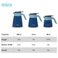 thumbnail image 4 of MIRA 34oz Thermal Coffee Carafe, Stainless Steel Vacuum Insulated Coffee Server, Royal Blue, 4 of 7