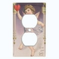 thumbnail image 2 of Metal Light Switch Plate Outlet Cover Romantic Angel Cupid Heaven Archway AGL005, 2 of 13