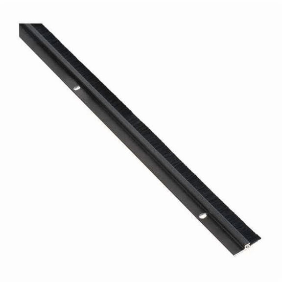 National Guard Weatherstrip,Brush Insert,7 ft. L A605DKB-84