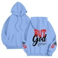 thumbnail image 3 of Arlun Funny Graphic Hoodies for Women Oversized Long Sleeve Letter Printed Drawstring Hooded Sweatshirts Fashion Soft Comfortable Loungewear Streetwear Pullover Tops Light Blue2 XXXL, 3 of 6