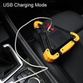 thumbnail image 3 of Warning Triangles, LED Car Warning Light 30W Waterproof Triangular Emergency Lamp 4 Modes for Emergency Car Repair Assistance，1 Pcs (No Battery Includ, 3 of 5