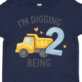 thumbnail image 4 of Inktastic I'm Digging Being 2 Birthday Truck Boys or Girls Toddler T-Shirt, 4 of 5