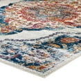 thumbnail image 3 of Modway Entourage Malia Vintage Floral Medallion Area Rug in Multi-Color, 3 of 7