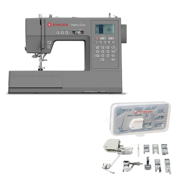 Máquina de Coser SINGER Heavy Duty 6800C con 586 Puntadas y Pantalla LCD