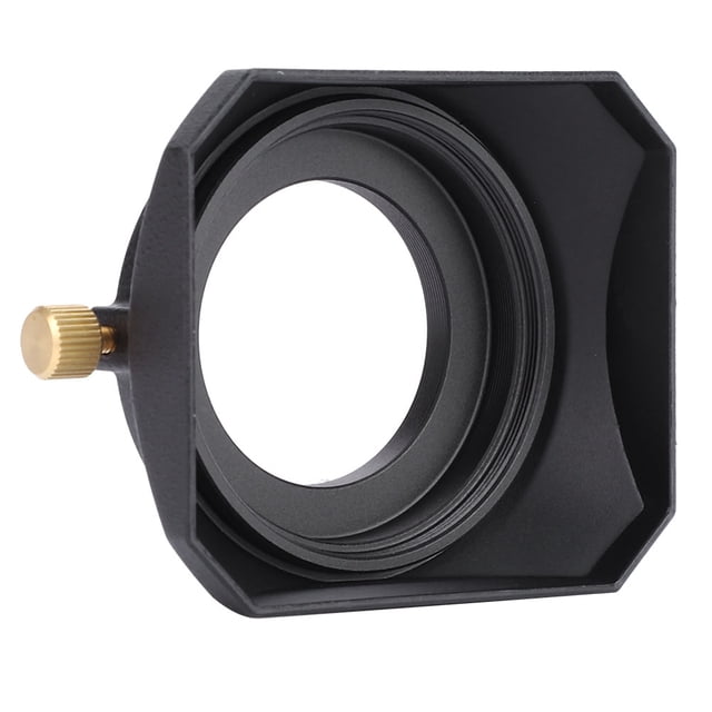 Parasol cuadrado Jadeshay para objetivo 37 mm 39 mm 40,5 mm 43 mm 52 mm negro