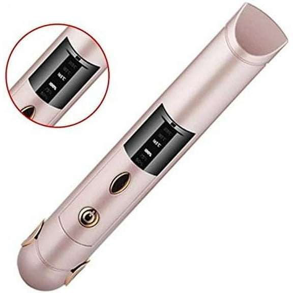 Portable Cordless Hair Straightener for Travel Mini USB Rechargeable Flat Iron with Ceramic Plates