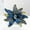 Dark blue, variant on SHIMELE 1Pcs Simulation Christmas Flowers Decor - Artificial Xmas Floral Arrangements - Wedding & Party Decorations - Cloth Material - Holiday Gifts - Vibrant Colors & Durable Design