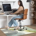 thumbnail image 2 of Green Boho Chair Mat for Hardwood Floor, 36"x 48" Office Chair Rugs , Low-Pile Non Slip Floor Protector Mat for Desk Chair for Home, 2 of 9