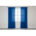 thumbnail image 3 of Solid Poplin Window Curtain or Photography Backdrop 58" Wide - Royal Blue, 3 of 5
