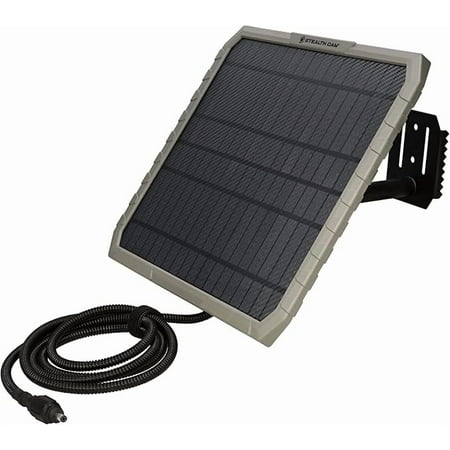 Stealth Cam 10IN Solar Panel 10 000MAH/ for use with Stealth Cam and Other Cellular Trail Cameras with 12V DC Jack