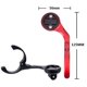 thumbnail image 5 of Adaptador de Soporte de montaje de extensión de computadora de 3 para bicicleta Negro shamjiam Soporte para computadora de bicicleta, 5 of 9