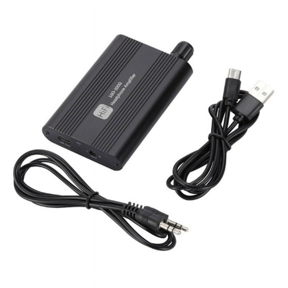 Class-A Headphone Amplifier HiFi 3.5mm Audio Amplifier Earphone Amp 160-300 Ohm Audio Amp for Speaker MP3 Player Phone