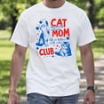 thumbnail image 4 of Funny Cat Mom Backside T-Shirt – Animal Humor Cat Theme – Mother's Day Gift for Cat Lovers, 4 of 6