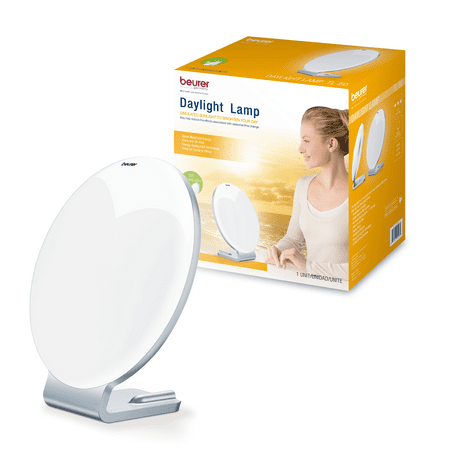 Natural Daylight Lamps Beurer Daylight Lamp, Portable Light Therapy for Your Office, Home or Travel, with Exceptionally Bright Natural Sunlight Simulation, UV-Free, 10,000 LUX from 6 IN, TL50 ()