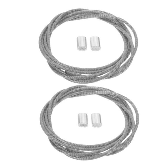 Hemoton 2pcs Basketball Net Threading Cord Replacement Heavy Duty Basketball Netting String Basketball Hoop Net Thread Rope For Kids Adults School Community Park Outdoor Use