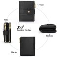 thumbnail image 4 of GOIACII Small Wallet for Women with Double Zipper Pocket RFID Blocking Ladies Wallet Leather,Gift Box, 4 of 9
