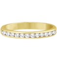 thumbnail image 2 of Channel-Set Diamond Ring Band in 14k Yellow Gold (0.33ct), 2 of 3